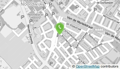Bekijk kaart van Joan Zwanenburg Pedicure in Noordwijk (Zuid-Holland)
