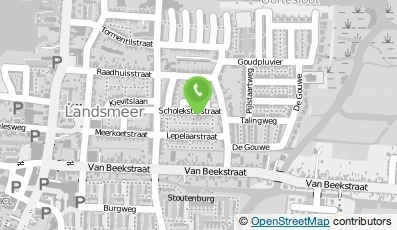 Bekijk kaart van Loodgietersbedrijf van Dinteren in Landsmeer
