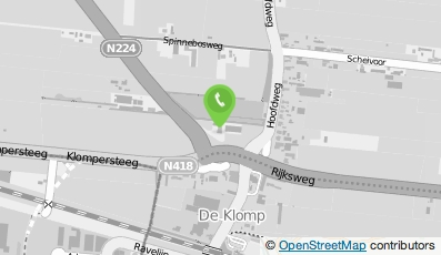 Bekijk kaart van Klomperhoeve in Ederveen
