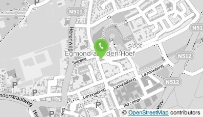 Bekijk kaart van eetcafe 't Slot in Egmond aan den Hoef