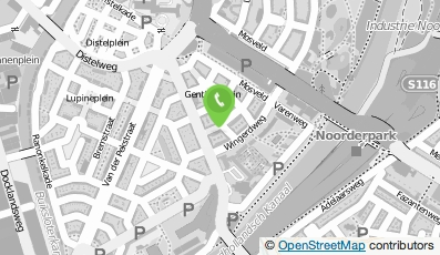 Bekijk kaart van Karin's Kledingreparatie in Amsterdam
