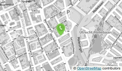 Bekijk kaart van De Recepten Schrijver  in Utrecht