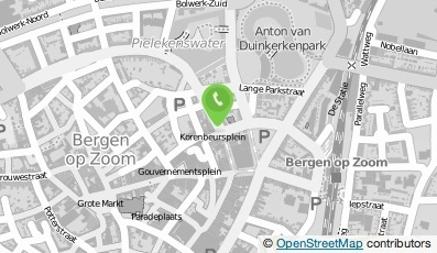 Bekijk kaart van Café Huppeldepup in Bergen op Zoom