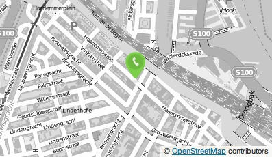 Bekijk kaart van Yummie Sushi/Pho House B.V. in Amsterdam