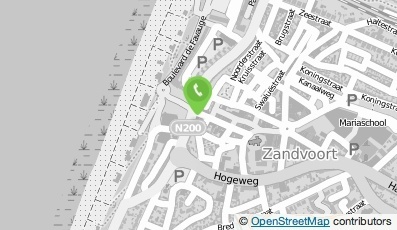 Bekijk kaart van Jen & Piets Beachpoint t.h.o.d.n. Zilt Bikes in Zandvoort