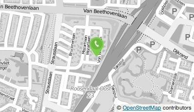 Bekijk kaart van Veldontwerp  in Roosendaal
