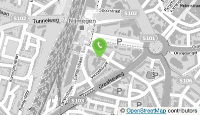 Bekijk kaart van Loes Wijnhoven muzikant/docent/schrijver in Nijmegen
