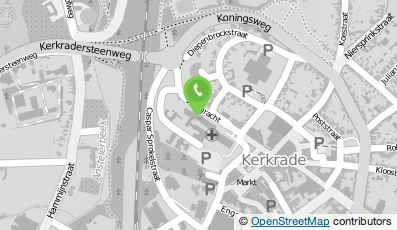 Bekijk kaart van Logeerhuis Parkstad in Kerkrade