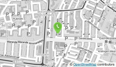 Bekijk kaart van Stomerij en kledingreparatie Hillegersberg in Rotterdam
