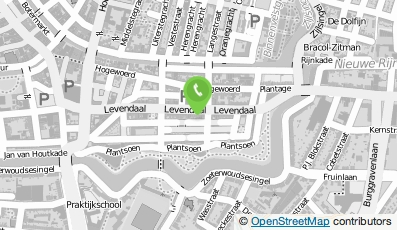 Bekijk kaart van voetzorg Levendaal in Leiden