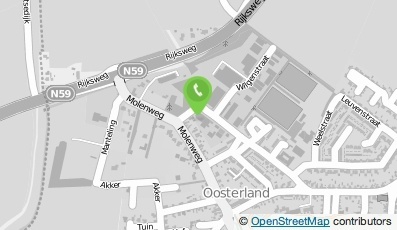 Bekijk kaart van Autobedrijf Oosterland in Oosterland