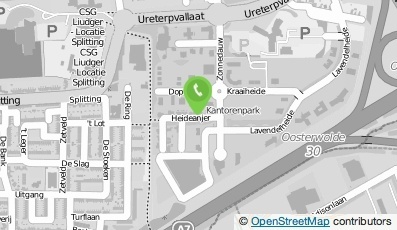 Bekijk kaart van Verloskundigenpraktijk de Nieuwkomer in Drachten