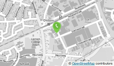 Bekijk kaart van Dierenartsenpraktijk Didam in Didam