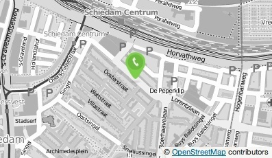 Bekijk kaart van KC Administratie & Belastingadvies in Schiedam