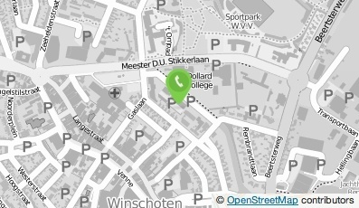 Bekijk kaart van Verloskundig Centrum de Wieg in Winschoten