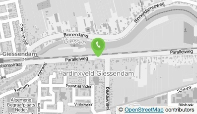 Bekijk kaart van Bloemmijntje in Hardinxveld-Giessendam