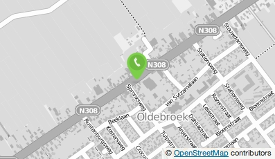 Bekijk kaart van Bij Mir in Oldebroek