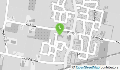 Bekijk kaart van Zeggetuin in Zegge