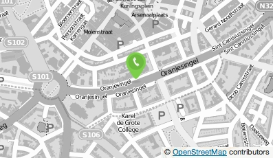 Bekijk kaart van Bloemenzaak Nijmegen in Nijmegen