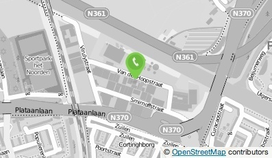 Bekijk kaart van Bouwbedrijf Nijboer in Groningen