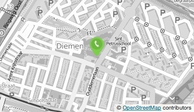 Bekijk kaart van Grand Café Cheers in Diemen