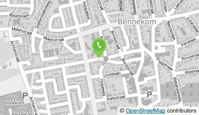 Bekijk kaart van Ontwerp Woonstudio Jan de Weijer in Bennekom