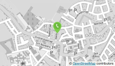 Bekijk kaart van Pleisterwerken Withaar in Oostburg