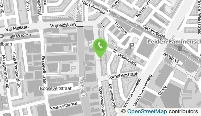 Bekijk kaart van Hoveniersbedrijf  R.v.Duivenbode in Leiden