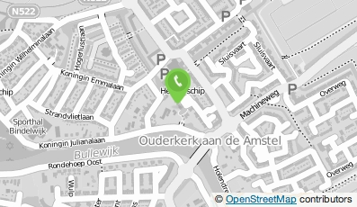 Bekijk kaart van Amstelland Informatisering in Ouderkerk aan De Amstel