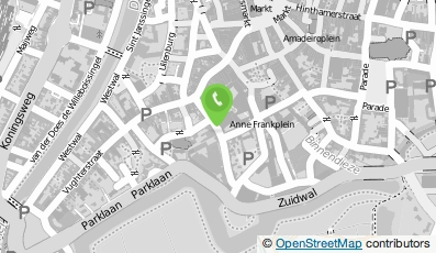 Bekijk kaart van Bossche Quilts & Meer in Den Bosch