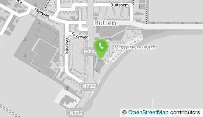 Bekijk kaart van Stoffeerderij RiJoBa in Rutten