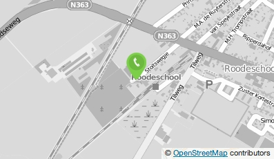 Bekijk kaart van Dijksterhuis Dienstverlening in Roodeschool