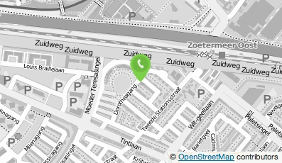 Bekijk kaart van DBS Dom Building Service in Zoetermeer