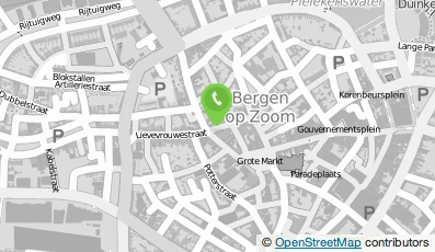 Bekijk kaart van Dansschool J. VD Elshout in Bergen op Zoom