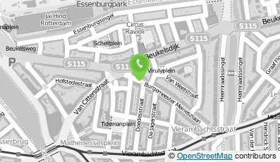 Bekijk kaart van Petra de Hamer in Rotterdam