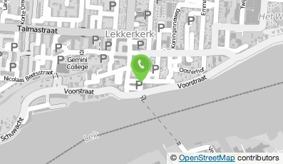 Bekijk kaart van Restaurant Sfinx in Lekkerkerk