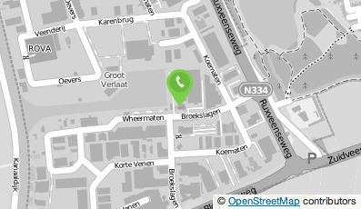 Bekijk kaart van Cafetaria Groot Verlaat in Steenwijk