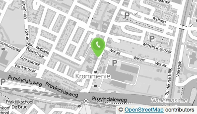 Bekijk kaart van Prijzenparadijs in Krommenie