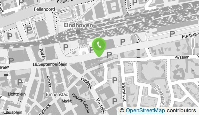 Bekijk kaart van Woonzorg Eindhoven in Eindhoven