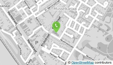 Bekijk kaart van Apotheek Musselpark in Musselkanaal