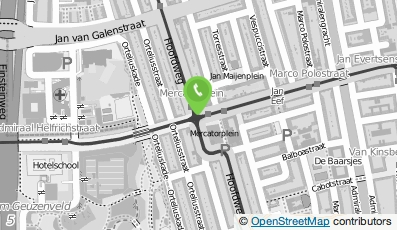 Bekijk kaart van Marco's Groentespeciaalzaak in Amsterdam