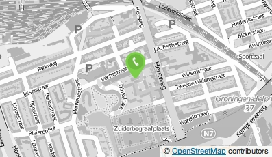 Bekijk kaart van Buro Duizendschoon in Groningen