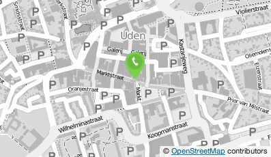 Bekijk kaart van 't Cafeeke in Uden