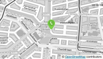 Bekijk kaart van Van den Os Arb.recht & Sociale Zekerheid in Amsterdam