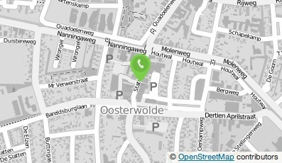 Bekijk kaart van Mitra Oosterwolde in Oosterwolde (Friesland)