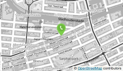 Bekijk kaart van Anne van de Wetering in Amsterdam
