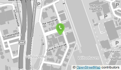 Bekijk kaart van Rovic Project&Service in Schiedam