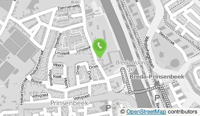 Bekijk kaart van @My Style in Prinsenbeek
