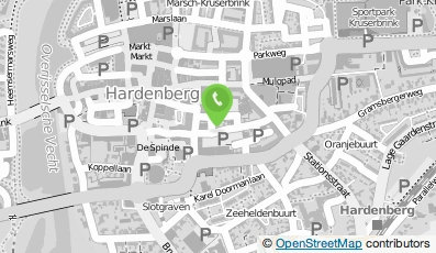 Bekijk kaart van WeMa Mobile B.V. in Hardenberg