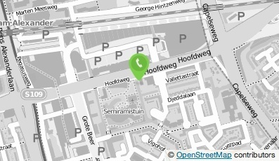 Bekijk kaart van Tandartsenpraktijk Alexander  in Rotterdam